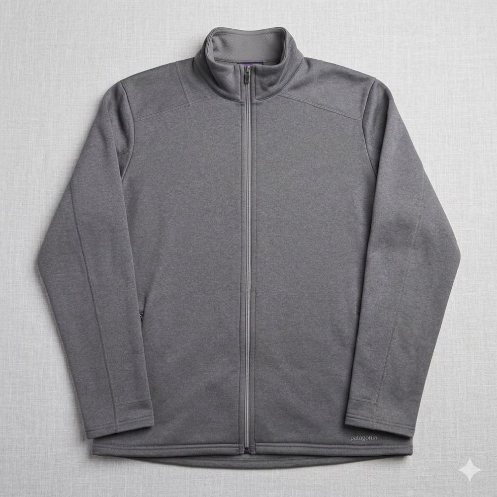 Patagonia Better Sweater Full Zip Jacket Mens L Gray Fleece Pullover 43630 F0